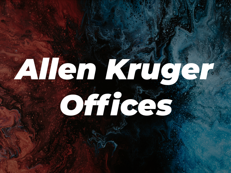Allen J Kruger Law Offices