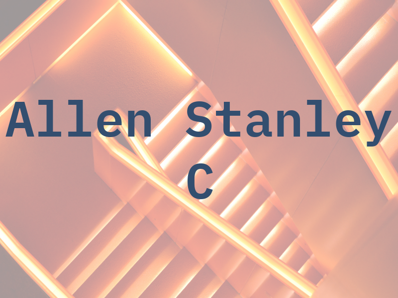 Allen Stanley C