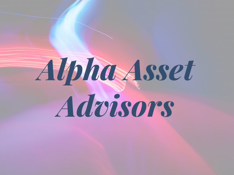 Alpha Asset Advisors