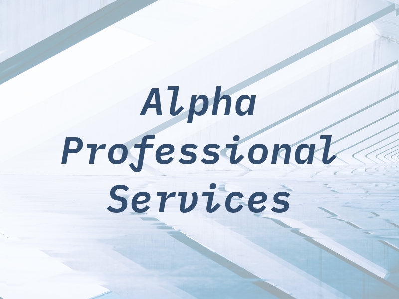 Alpha Professional Services