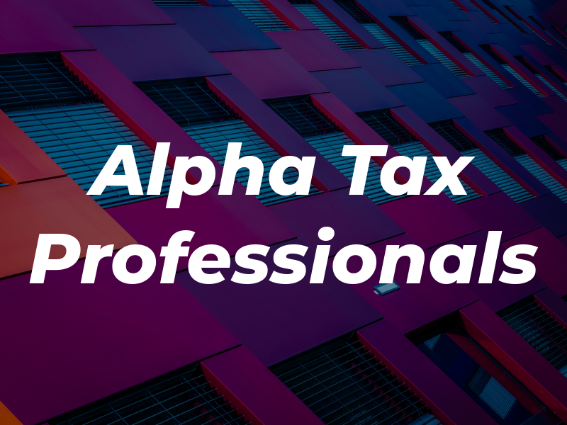 Alpha Tax Professionals