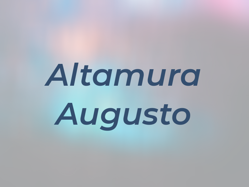 Altamura Augusto