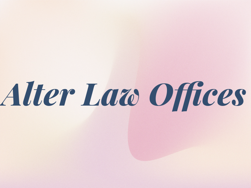Alter Law Offices