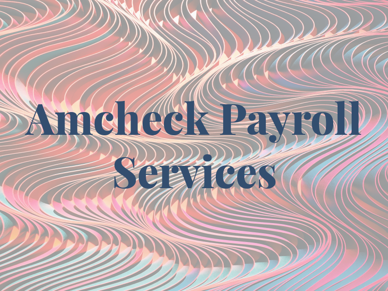 Amcheck Payroll Services
