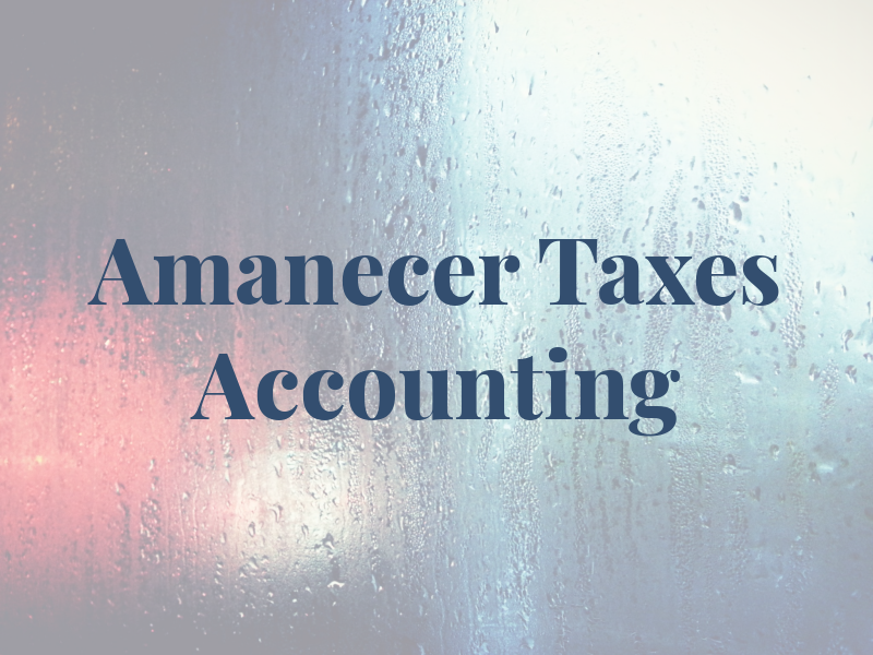 Amanecer Taxes & Accounting