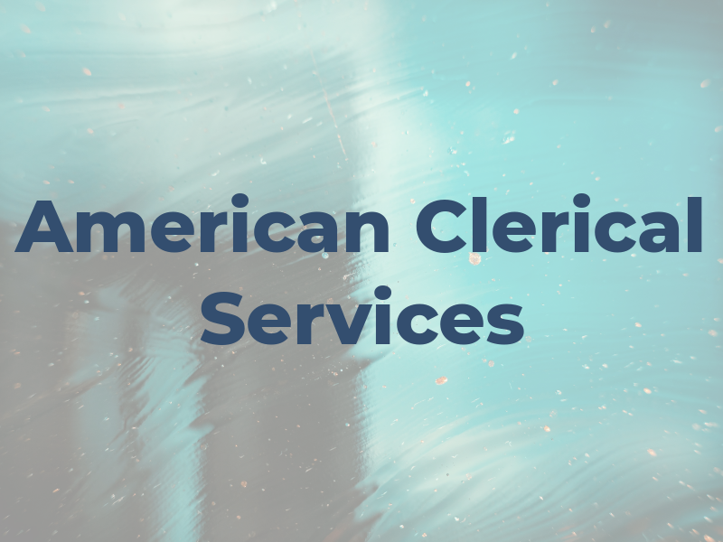 American Clerical Services