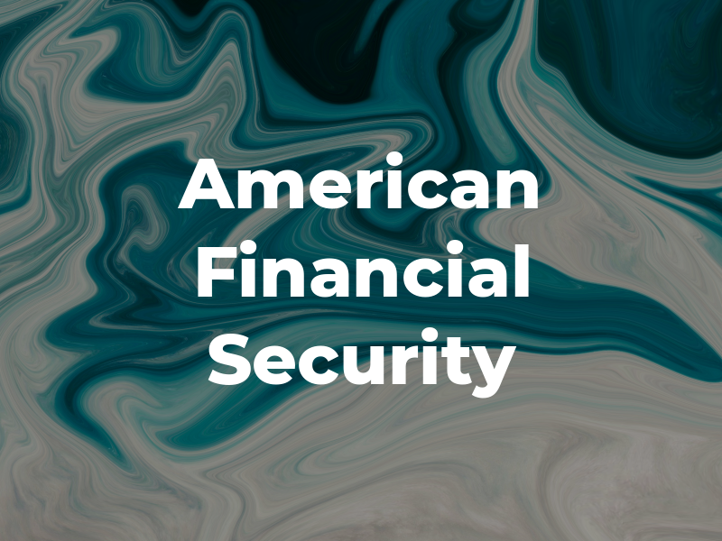 American Financial Security