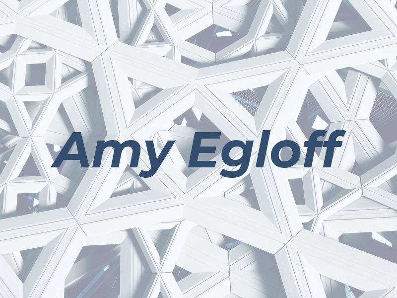 Amy Egloff