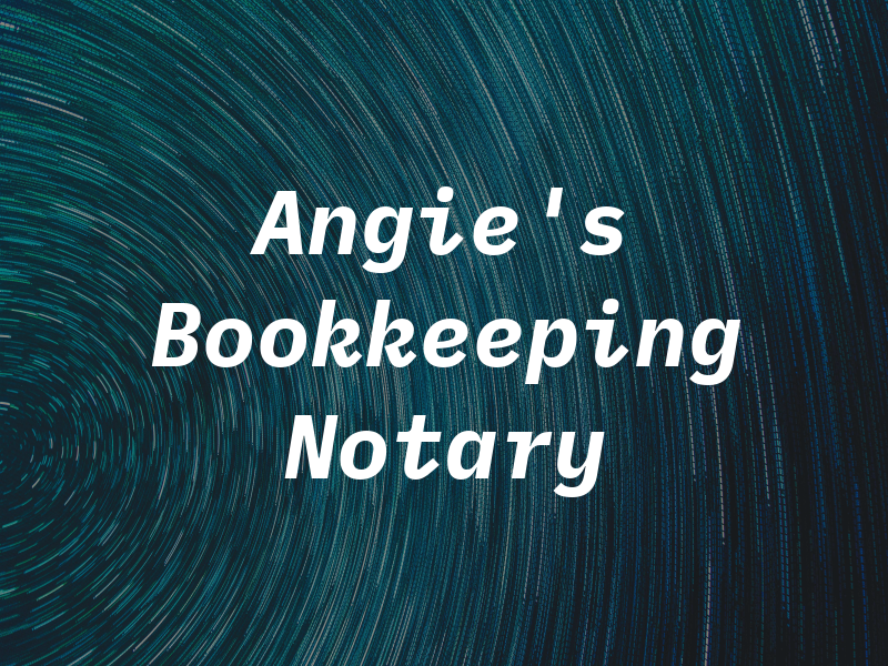 Angie's Bookkeeping & Notary