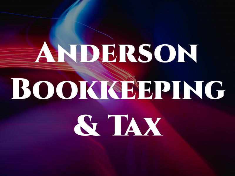 Anderson Bookkeeping & Tax