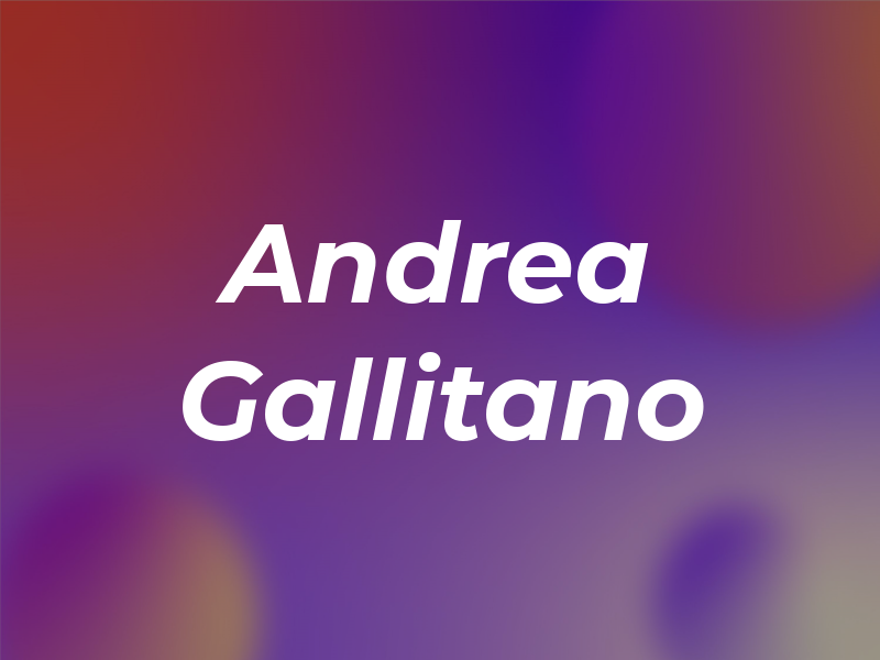 Andrea Gallitano