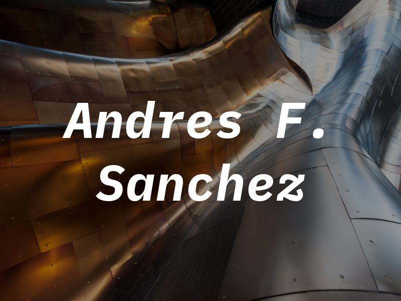 Andres F. Sanchez