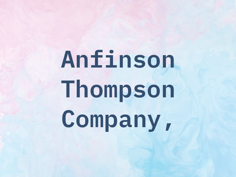 Anfinson Thompson & Company, PA