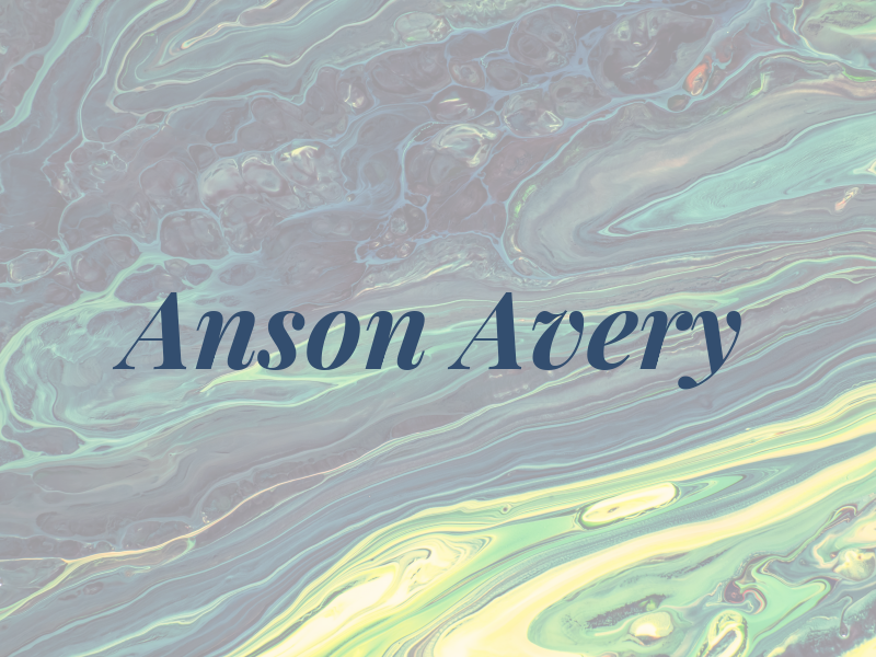 Anson Avery