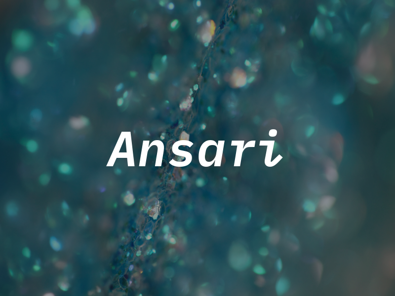 Ansari