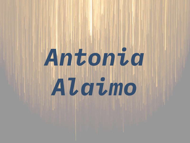 Antonia Alaimo
