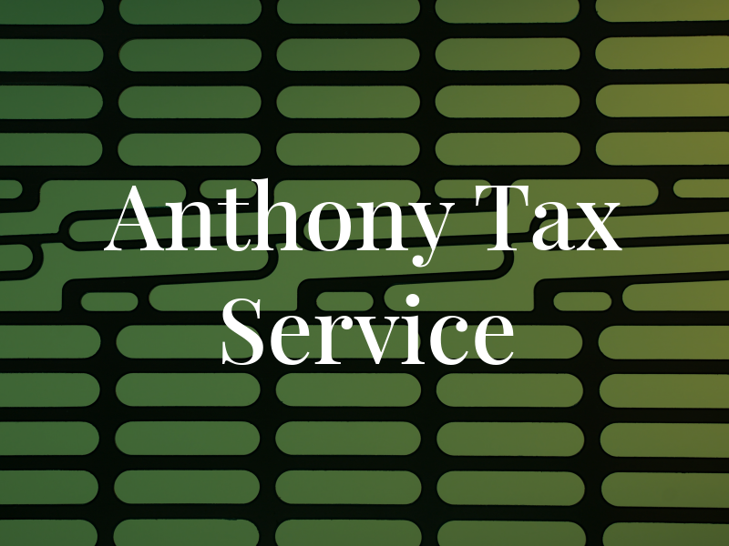 Anthony Tax Service