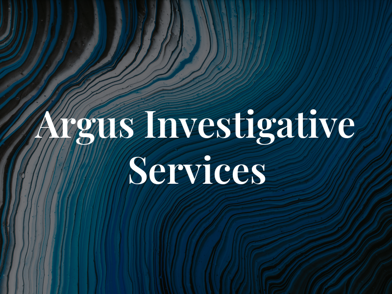 Argus Investigative Services