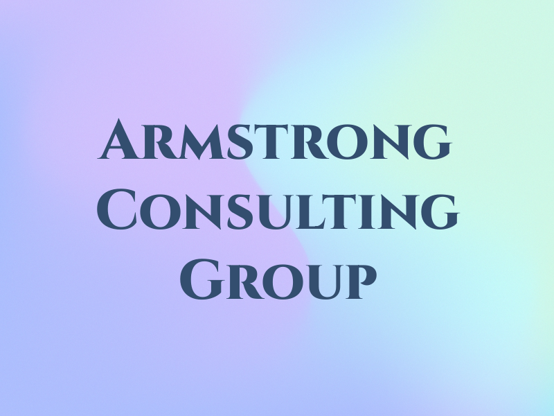 Armstrong Consulting Group