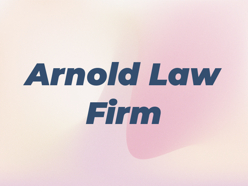 Arnold Law Firm