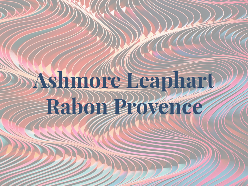 Ashmore Leaphart Rabon & Provence