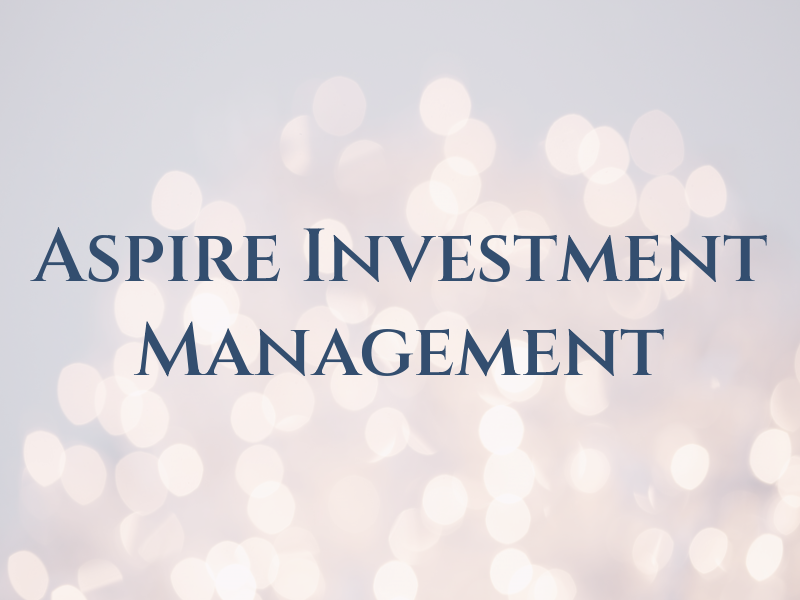 Aspire Investment Management