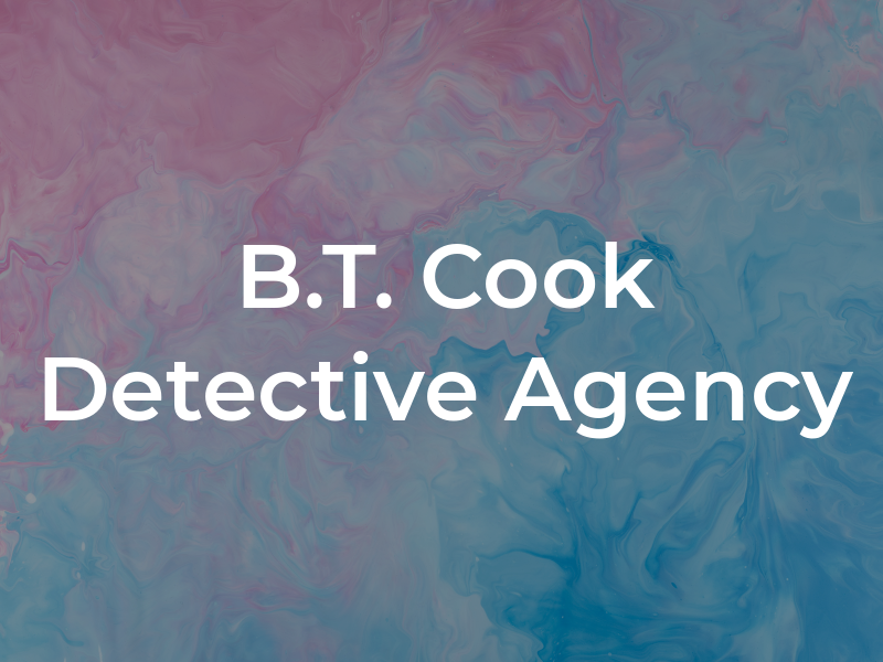 B.T. Cook Detective Agency