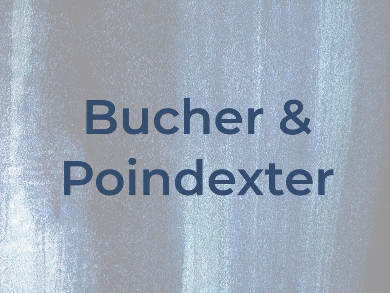 Bucher & Poindexter