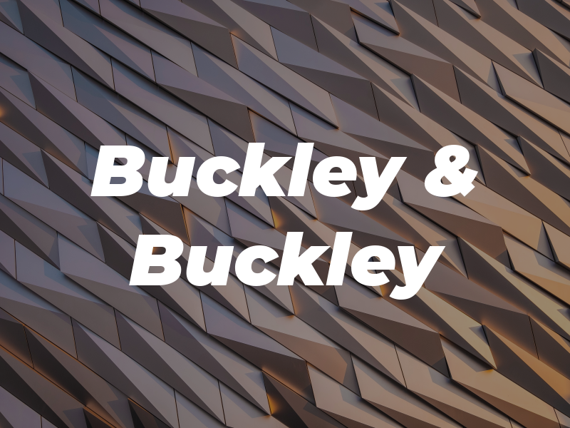 Buckley & Buckley