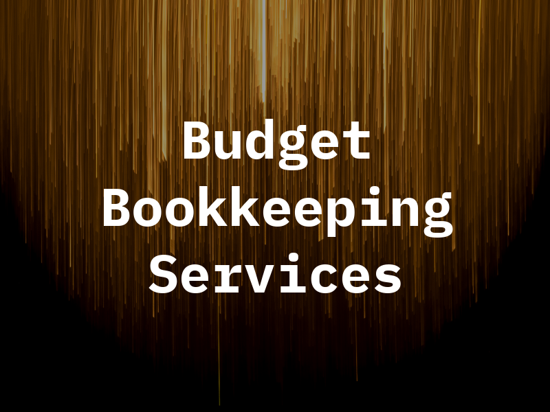 Budget Bookkeeping Services