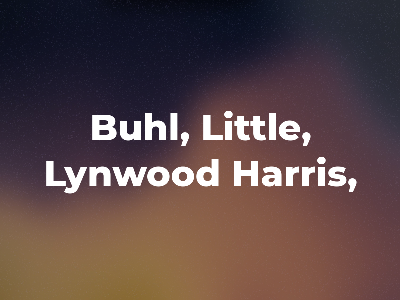 Buhl, Little, Lynwood & Harris, PLC