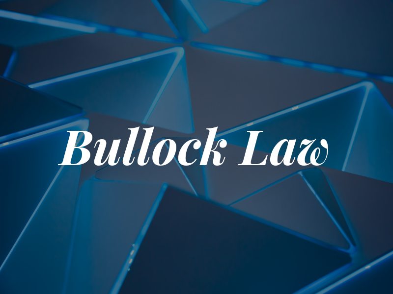 Bullock Law