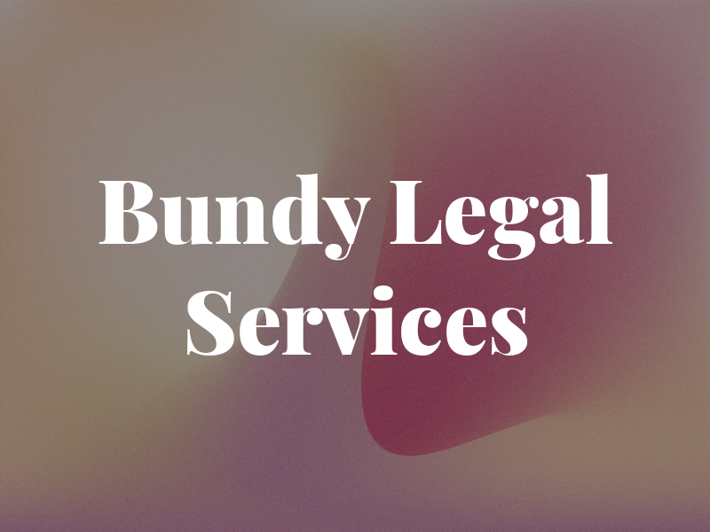 Bundy Legal Services