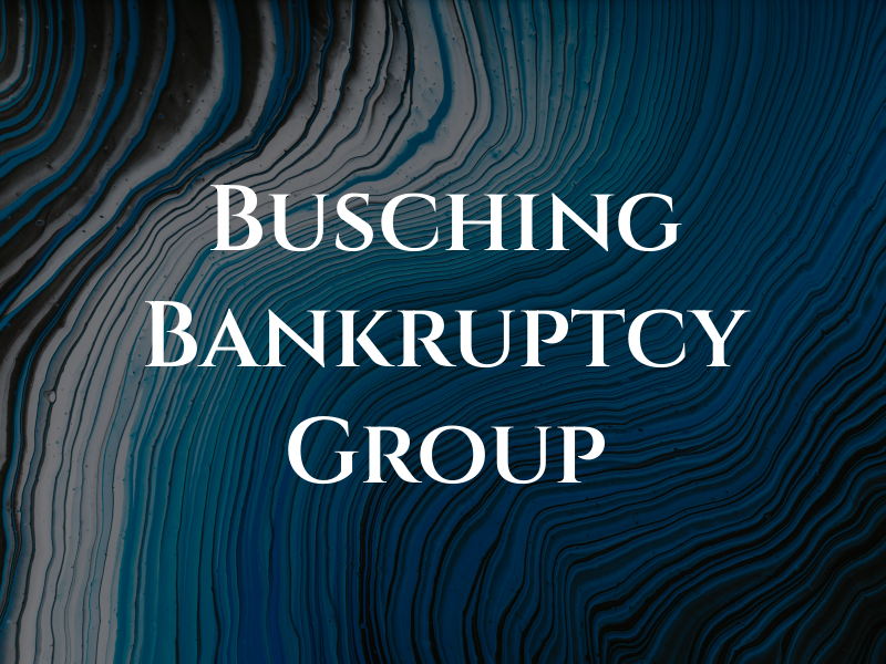 Busching Bankruptcy Group