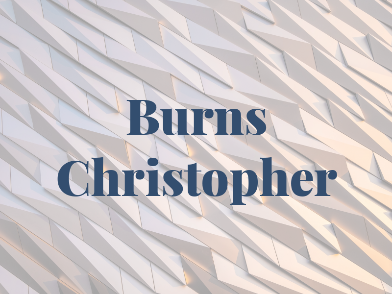 Burns Christopher