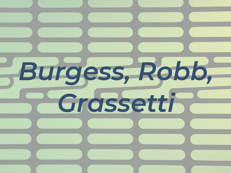 Burgess, Robb, & Grassetti