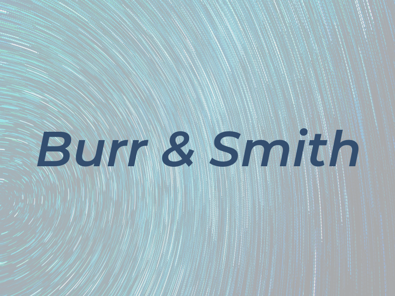 Burr & Smith