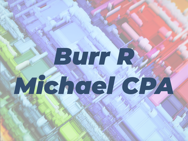 Burr R Michael CPA