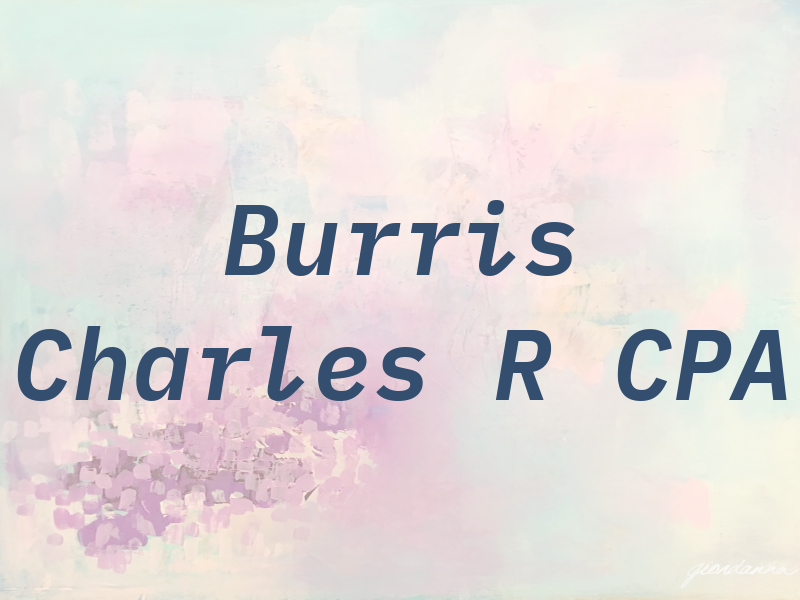 Burris Charles R CPA