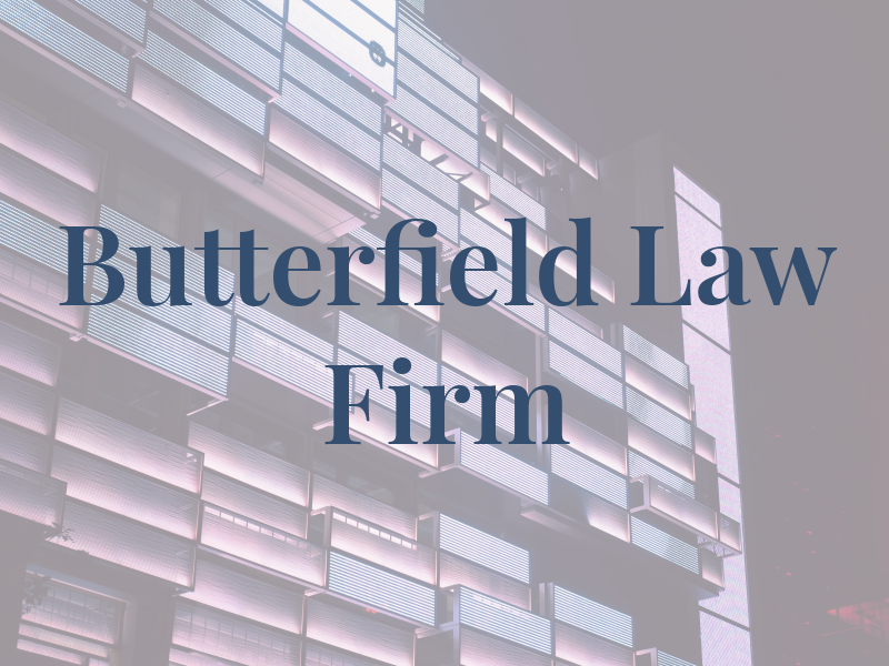 Butterfield Law Firm