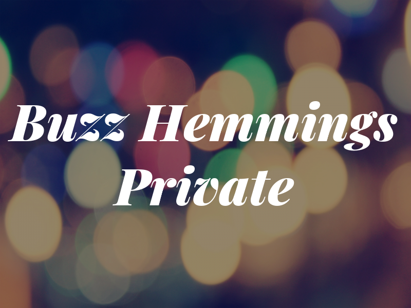 Buzz Hemmings - Private Eye