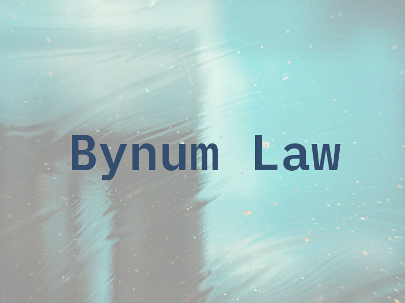 Bynum Law