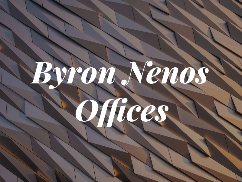 Byron J Nenos Jr Law Offices