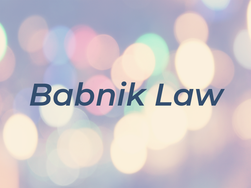 Babnik Law