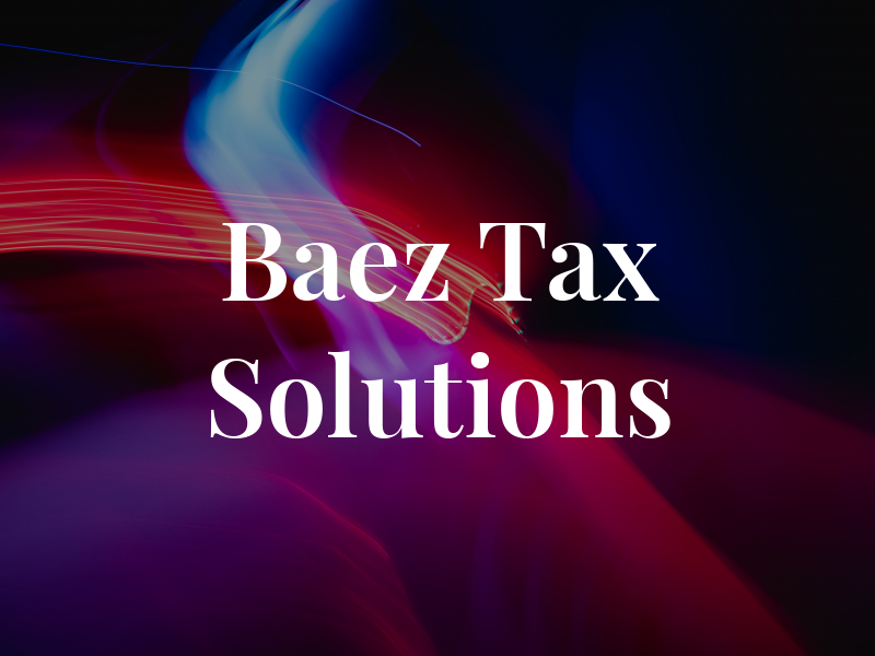 Baez Tax Solutions