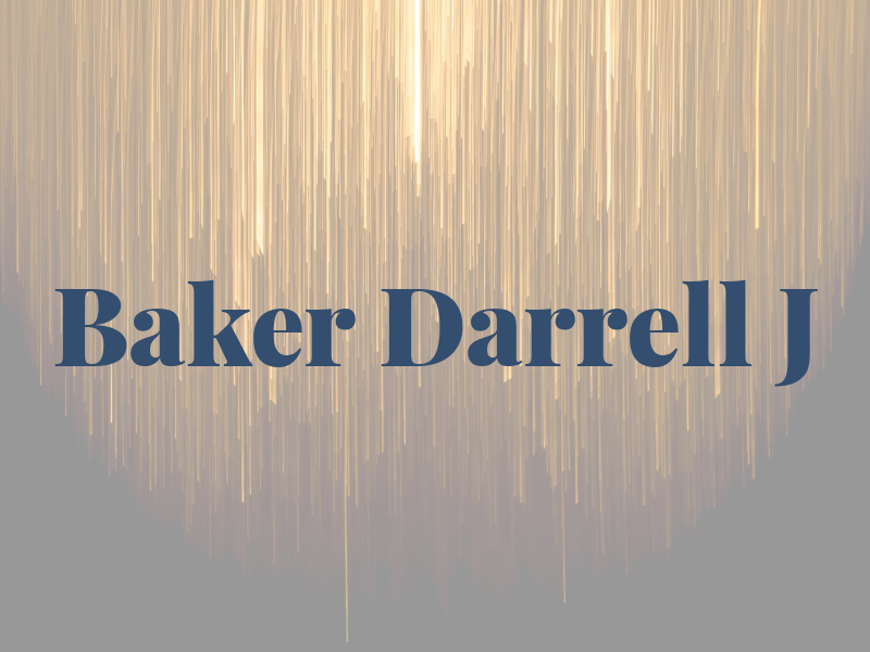 Baker Darrell J