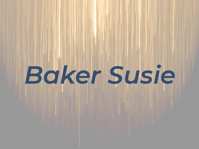 Baker Susie