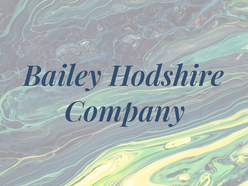 Bailey Hodshire & Company