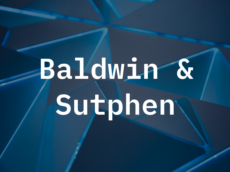 Baldwin & Sutphen