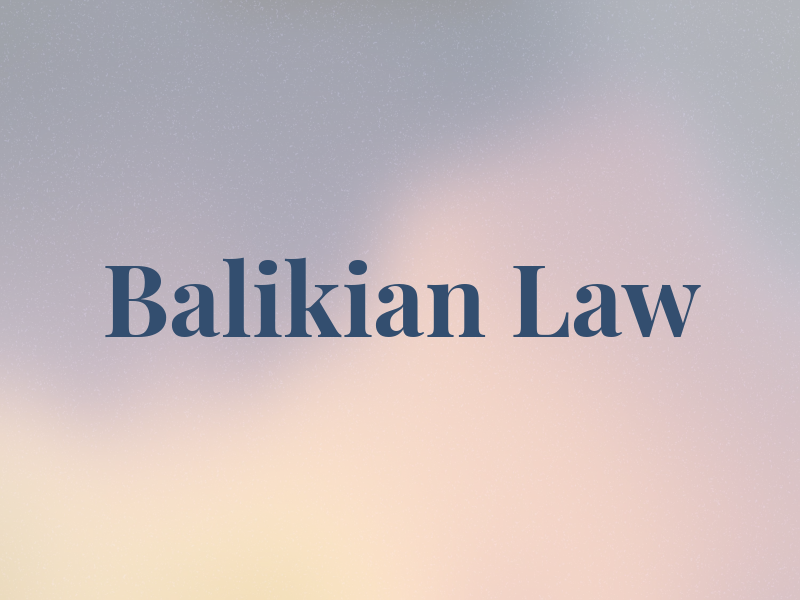 Balikian Law